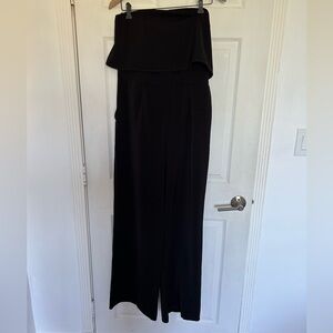 Express black Women's sleeveless Jumpsuit